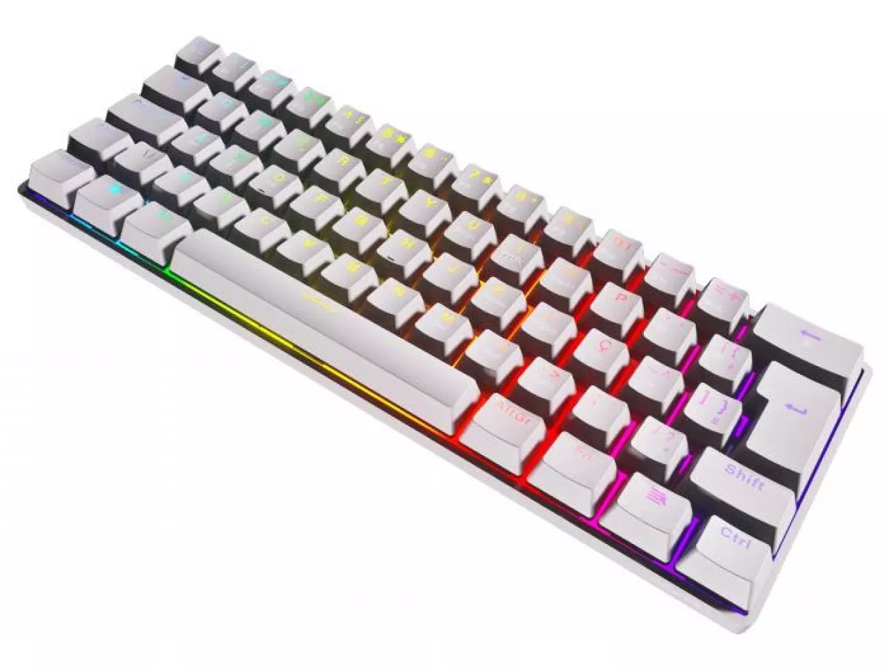 TECLADO USB GAMER MECÂNICO ANTI-GHOSTING LEDS RGB COMPACT II