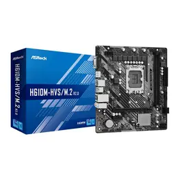 Placa Mãe ASRock H610M-HVS/M.2 (LGA 1700/Intel H610/M.2)