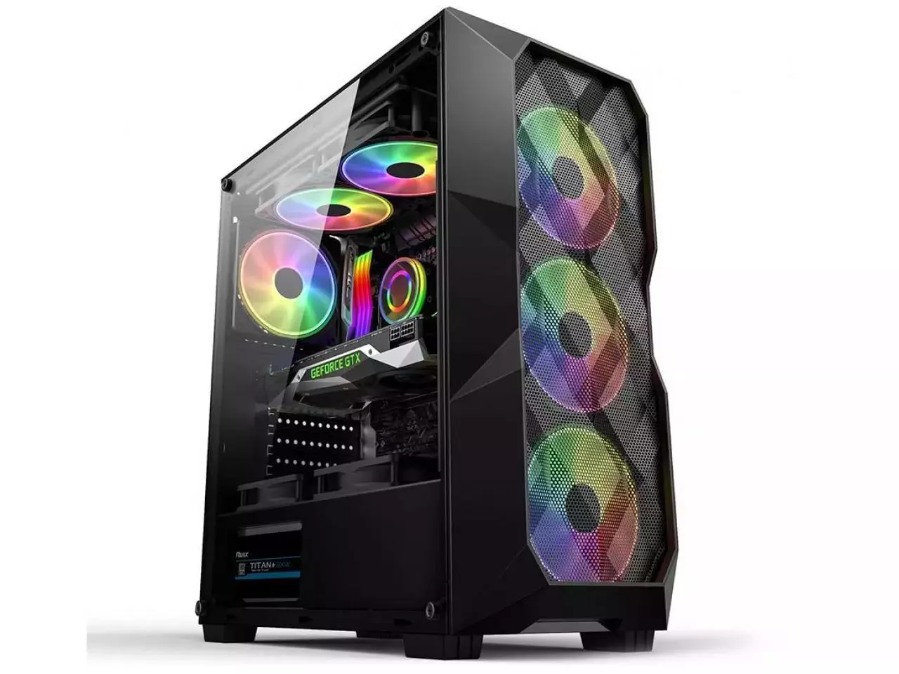 PC Gamer Firestorm 3X RGB Lite - Intel Edition (Intel Core i5-11400F, 16GB DDR4-3200, 500GB SSD NVMe, GeForce RTX 4060Ti 8GB)