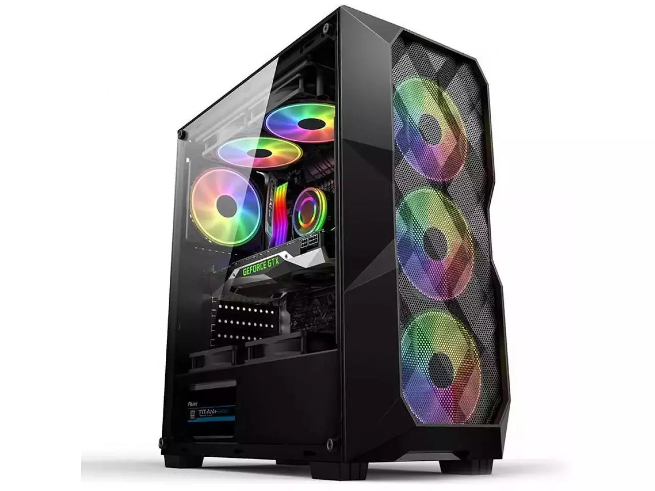 PC Gamer Firestorm 3X RGB II Lite - i5 Edition (Intel Core i5-12400F, 16GB DDR4-3200, 500GB SSD NVMe, GeForce RTX 4060Ti 8GB)