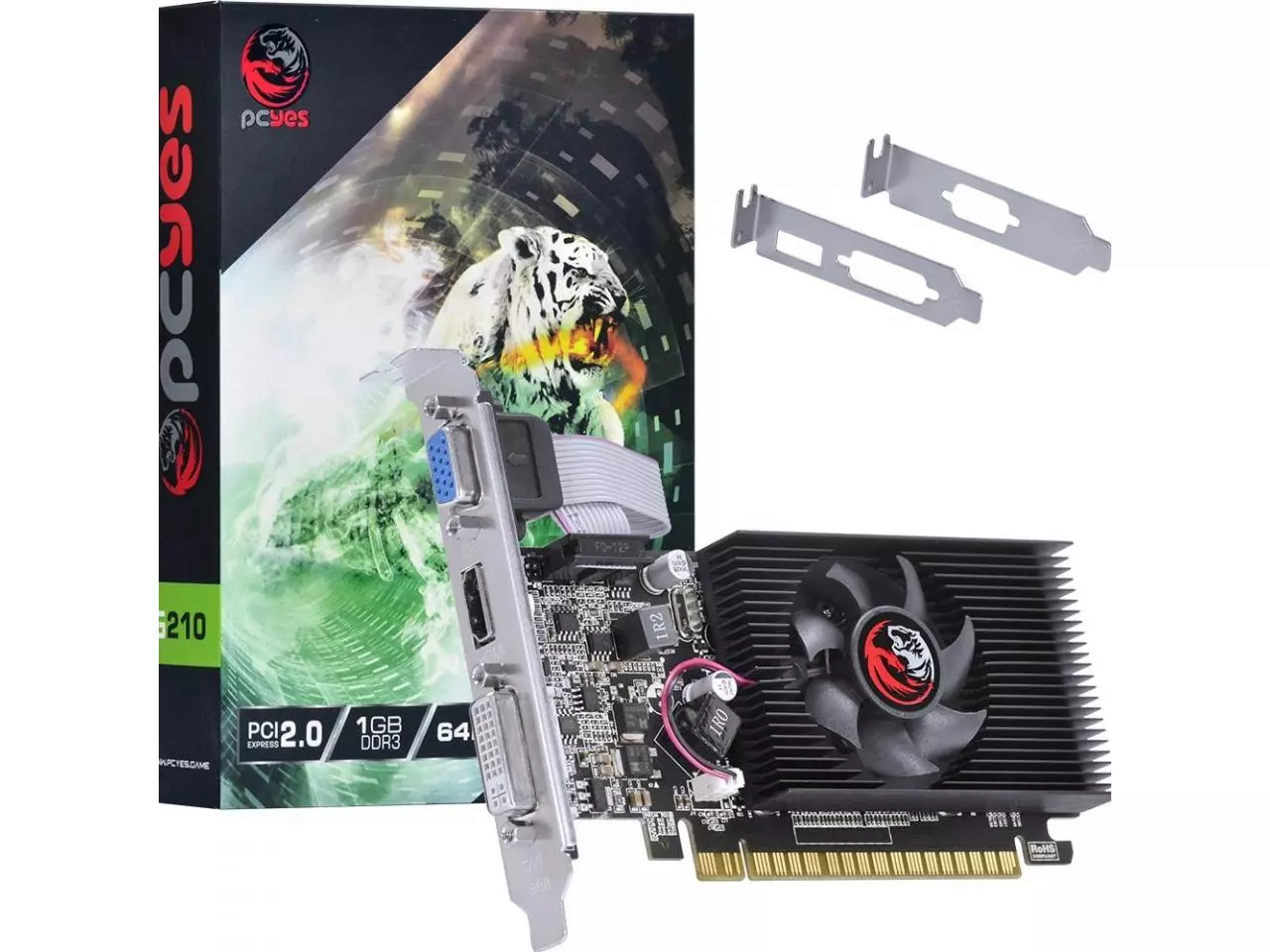 EVGA GeForce GT 720 2GB DDR3 64-bit PCI-E 2.0 x16 — HARDSTORE Informática -  Loja de Informática e PC Gamer em Porto Alegre e Caxias do Sul