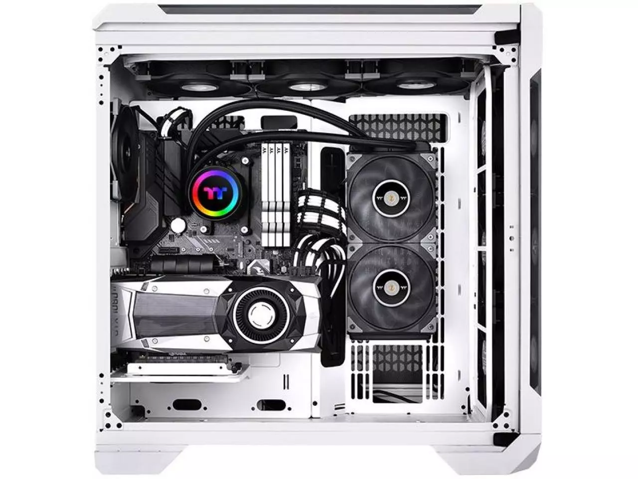 WaterCooler Thermaltake Toughliquid 240 ARGB Snow Edition 240mm Intel ...