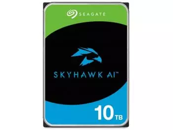 HD Seagate 10TB SkyHawk AI Surveillance 7200RPM 256MB 3,5" SATA 6.0Gb/s ST10000VE001