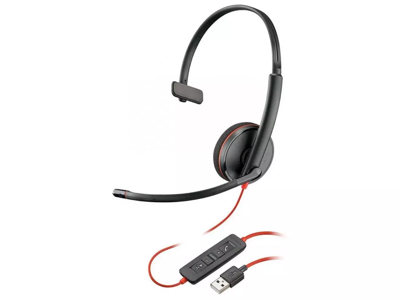 Headset Plantronics Blackwire C3210 Mono USB