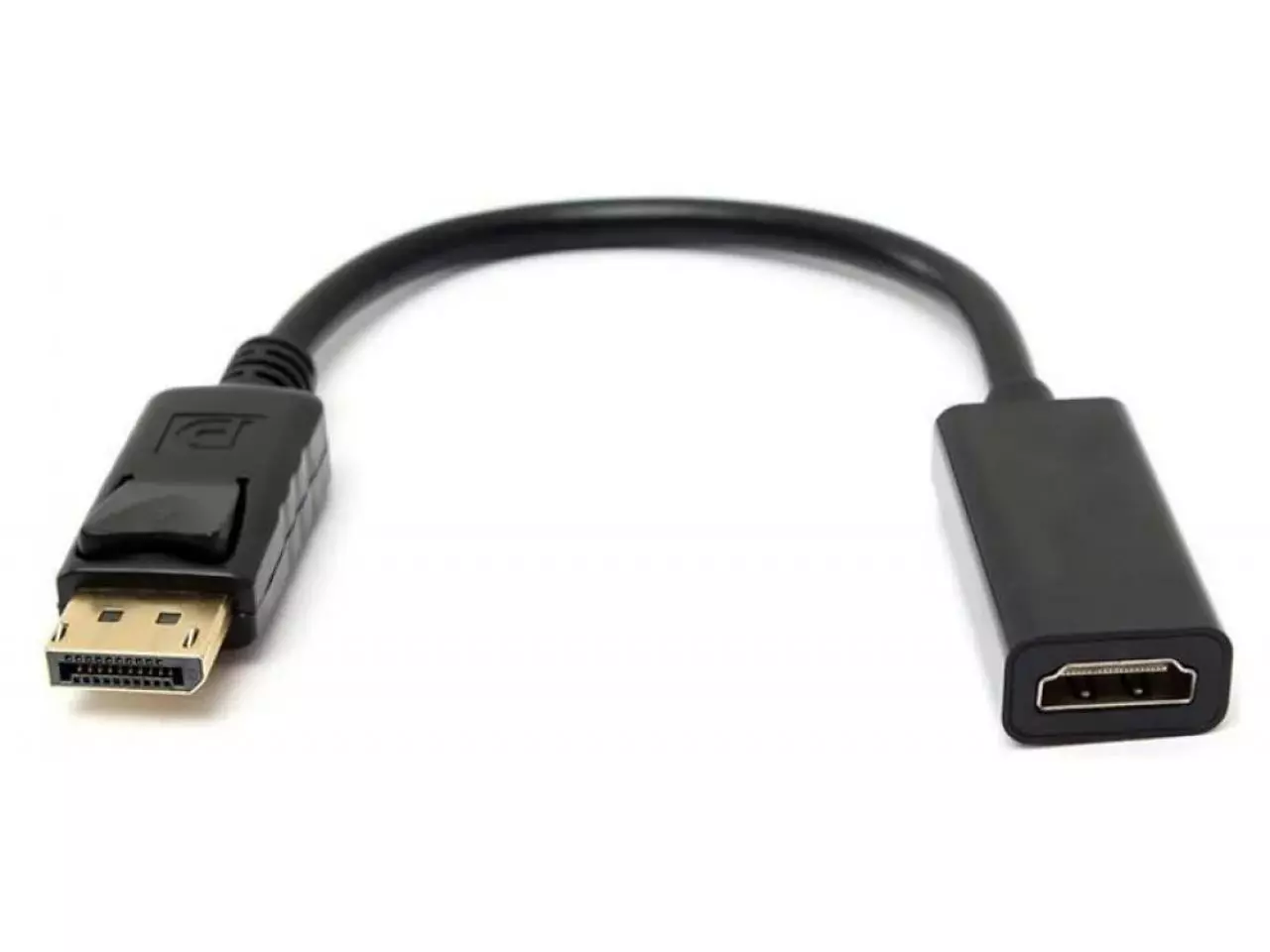 Cabo Adaptador Conversor DisplayPort (M) x HDMI (F) 15cm 4K - MD9