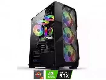 PC Gamer Firestorm 3X RGB Robust - AMD Edition (AMD Ryzen 5 5600, 16GB DDR4-3200, 1TB SSD NVMe, GeForce RTX 4060Ti 8GB)
