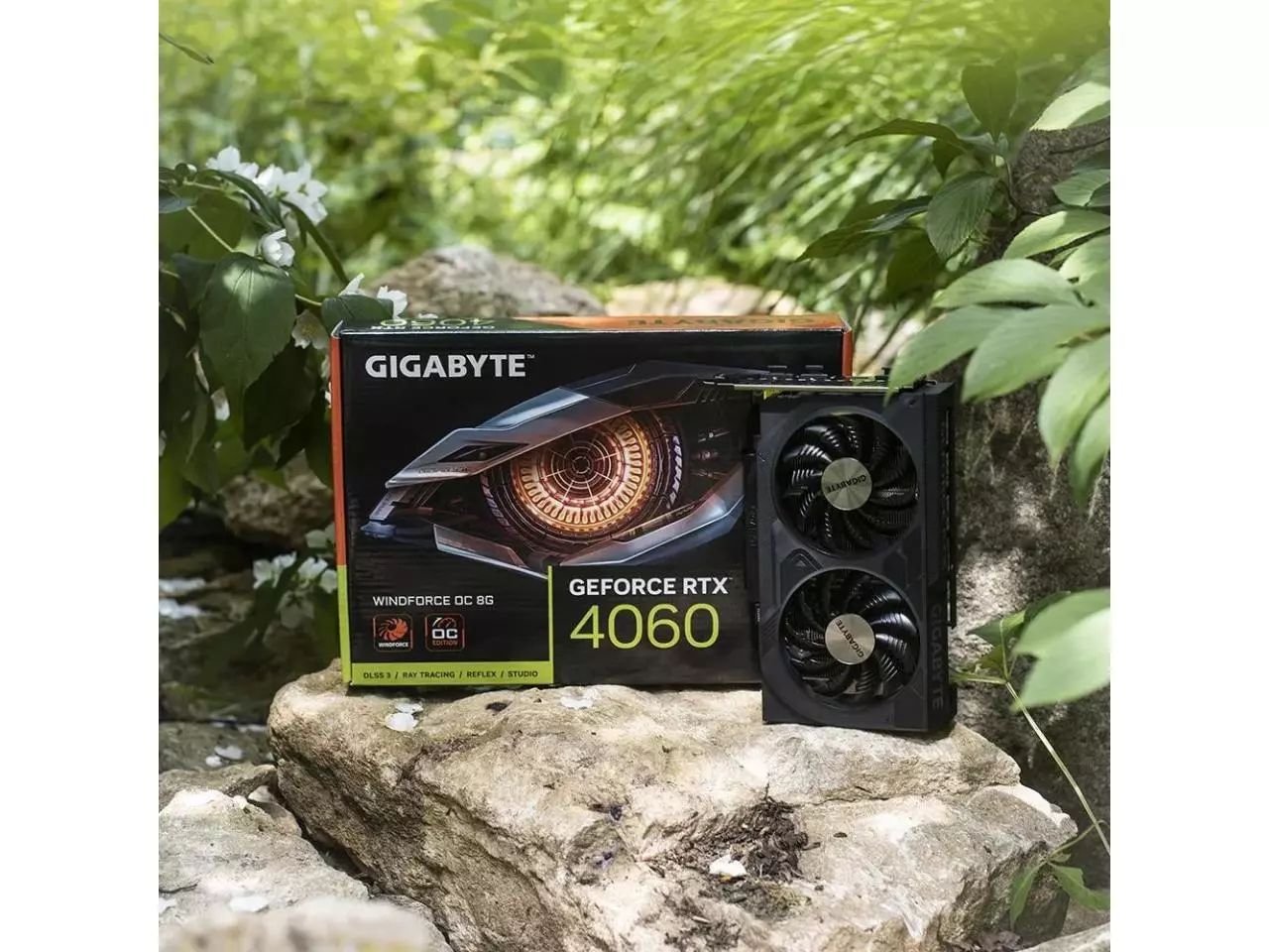 GIGABYTE NVIDIA GeForce RTX 4060 WINDFORCE OC 8GB GDDR6 PCI