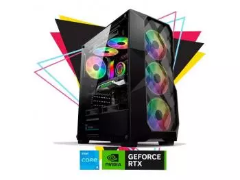 PC Gamer StellarX VI Robust - Intel i5/DDR5 Edition (Intel Core i5-13400F, 16GB DDR5-5200, 1TB SSD NVMe, GeForce RTX 4060 8GB)