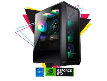 PC Gamer StellarX IV 3X RGB Robust - i7/DDR5 Edition (Intel Core i7-13700F 16-Core, 16GB DDR5-5200, 1TB SSD NVMe, GeForce RTX 4060 8GB)