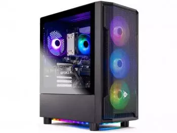 PC Gamer StellarX III 3X RGB - AMD Robust Edition (AMD Ryzen 5 7600X, 16GB DDR5-5200, 2TB SSD NVMe, GeForce RTX 4060 8GB) + Water Cooler 240MM