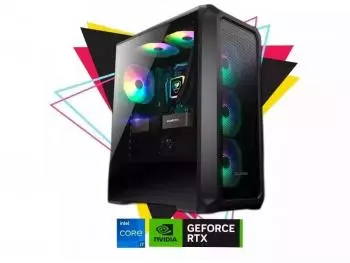 PC Gamer Carnage 3X RGB Professional - i7 Edition (Intel Core i7-13700F 16-Core, 32GB (2x16GB) DDR5-5200, 2TB SSD NVMe, GeForce RTX 4070Ti 12GB) + WaterCooler 240MM