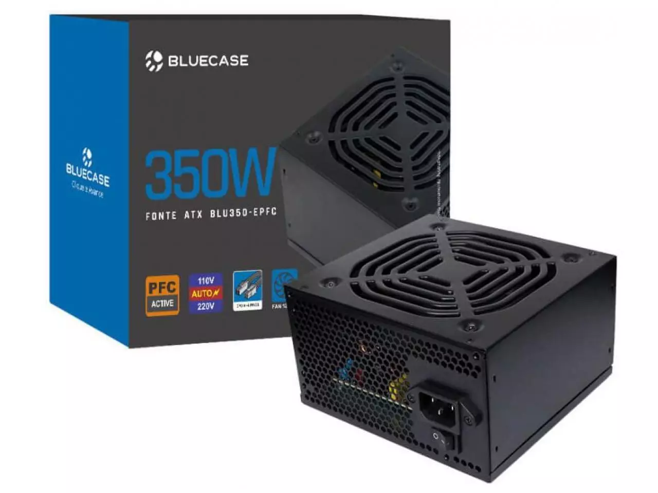 Fonte ATX 800W Sata com Cabo 80 Plus Bronze Preto - Gamemax - COMPONENTES E  PEÇAS - FONTE PARA MICRO : PC Informática