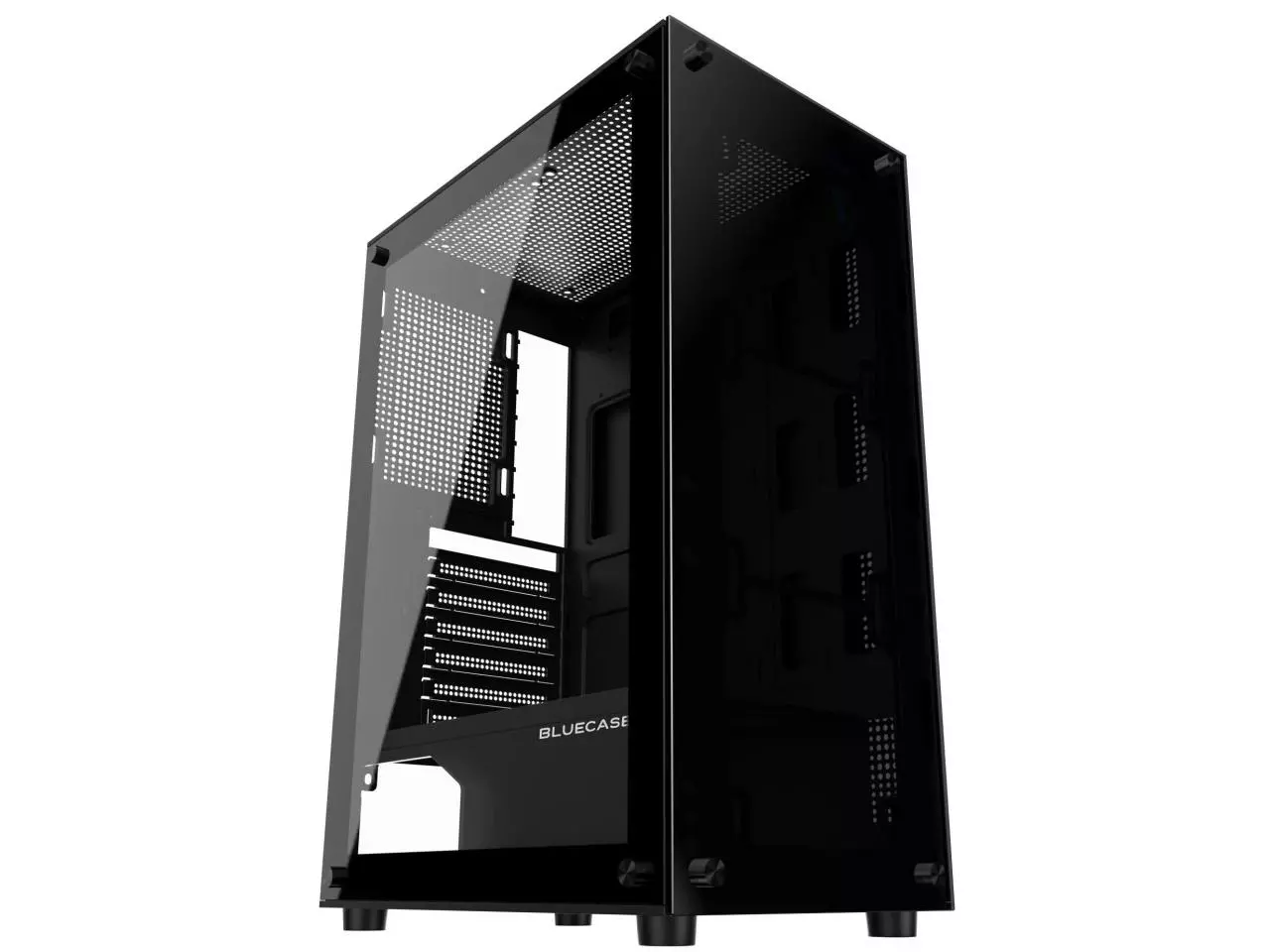 Gabinete Gamer GameMax Infinit M908 GGM RGB, Mid Tower, Com 3 Fans, Lateral  Acrílico, Black, Sem