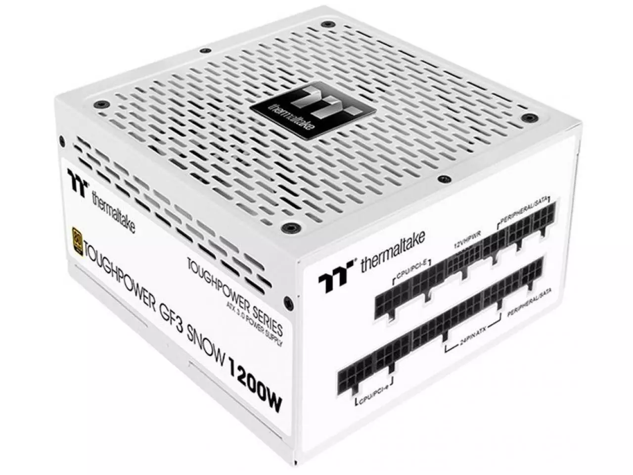 Fonte Thermaltake TT 1200W Toughpower GF3 Snow Full Modular ATX12V v3.0 PS-TPD-1200FNFAGB-N 80 PLUS Gold
