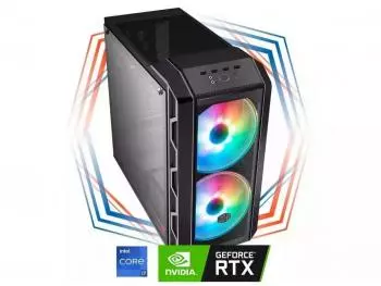PC Gamer Maximus - Professional i7 Edition (Intel Core i7-12700F 12-Core, 32GB (2x16GB) DDR5-5200, SSD 1TB NVMe, GeForce RTX 4080 16GB) + Water Cooler 240mm