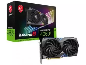 Placa de Vídeo MSI GeForce RTX 4060Ti Gaming X 8GB GDDR6 128-bit PCI-E 4.0 x16