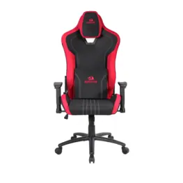 Cadeira Gamer Redragon Heth, Reclinável 90-180 Graus, Braço 2D, Tecido Premium, Preto/Vermelho - C313-BR