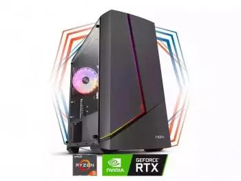 PC Gamer Power Evolution Robust - AMD Edition (AMD Ryzen 5 5600 6-Core, 16GB (2x8GB) DDR4-3200, 1TB SSD NVMe, GeForce RTX 3050 6GB)