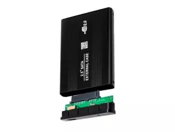 Case para HDD/SSD 2.5" SATA para USB 2.0 13224 Preto - Knup