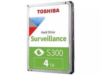 HD Toshiba Surveillance S300 4TB 5400RPM 256MB SATA 6.0Gb/s HDWT840UZSVA