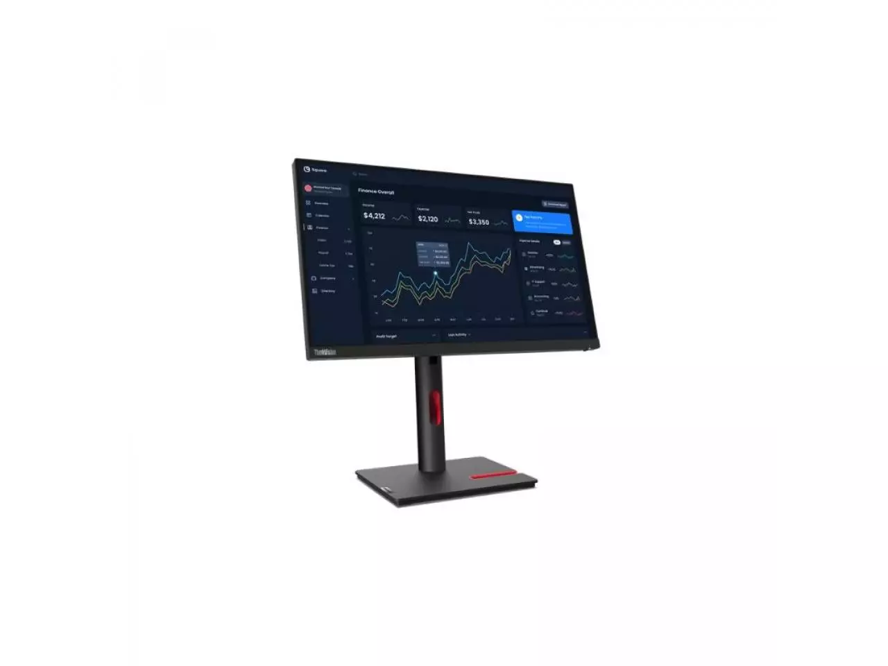 Monitor Lenovo ThinkVision 21,5" T22i-30 FHD (1920x1080), Ajuste de Altura, Pivot