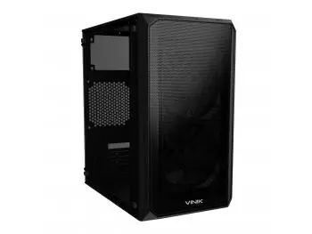Gabinete Vinik Dart, 3 FANs 120mm, Mid Tower - Preto