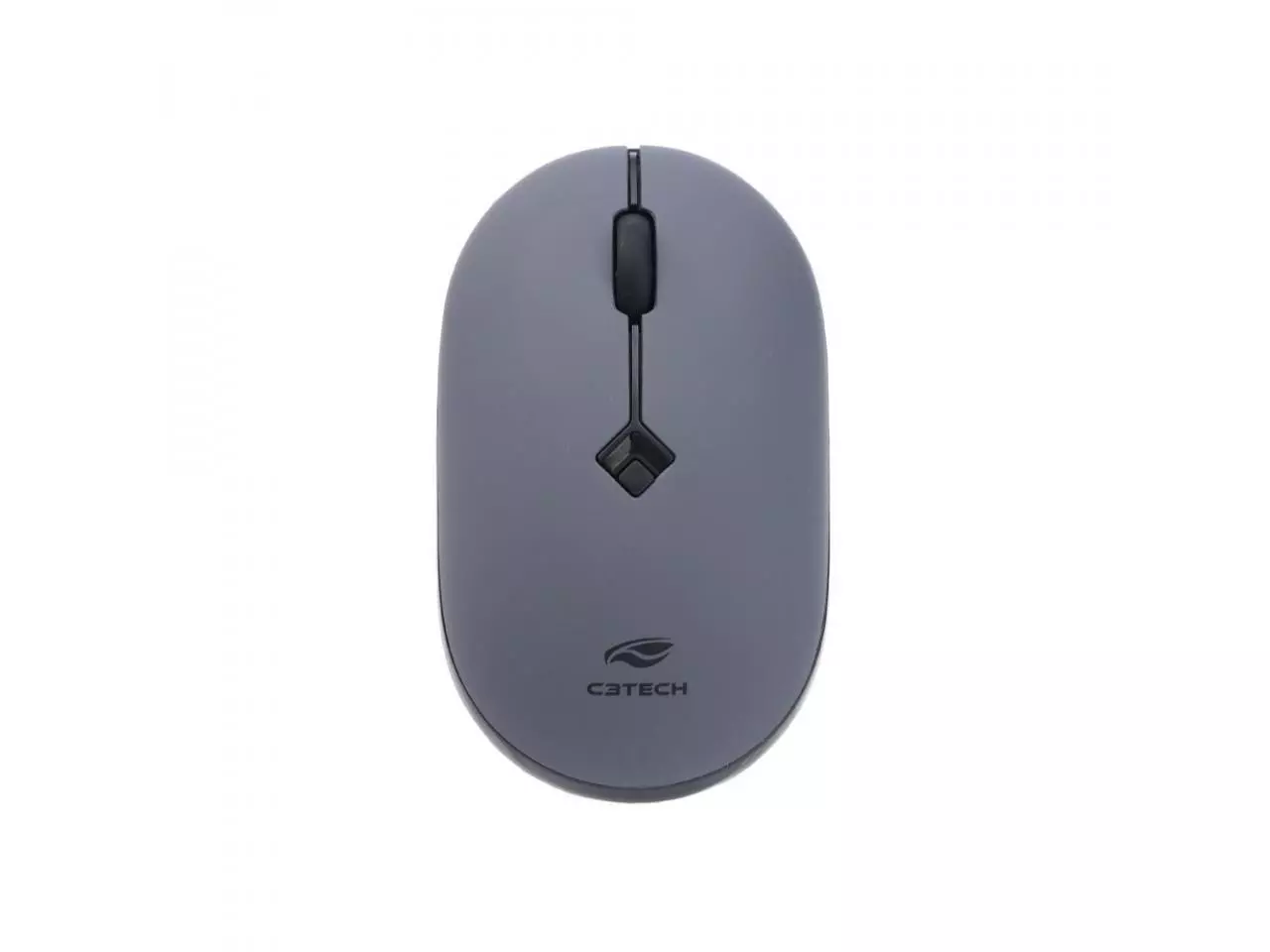 Mouse C3Tech Wireless RC Nano M-W60GY Óptico Usb Cinza