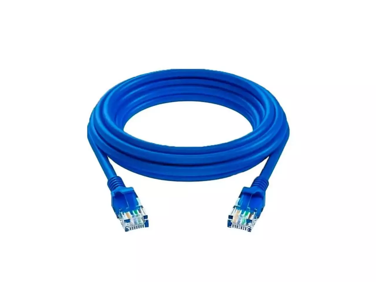 Cabo de Rede RJ-45 CAT5e 3m azul - KNUP