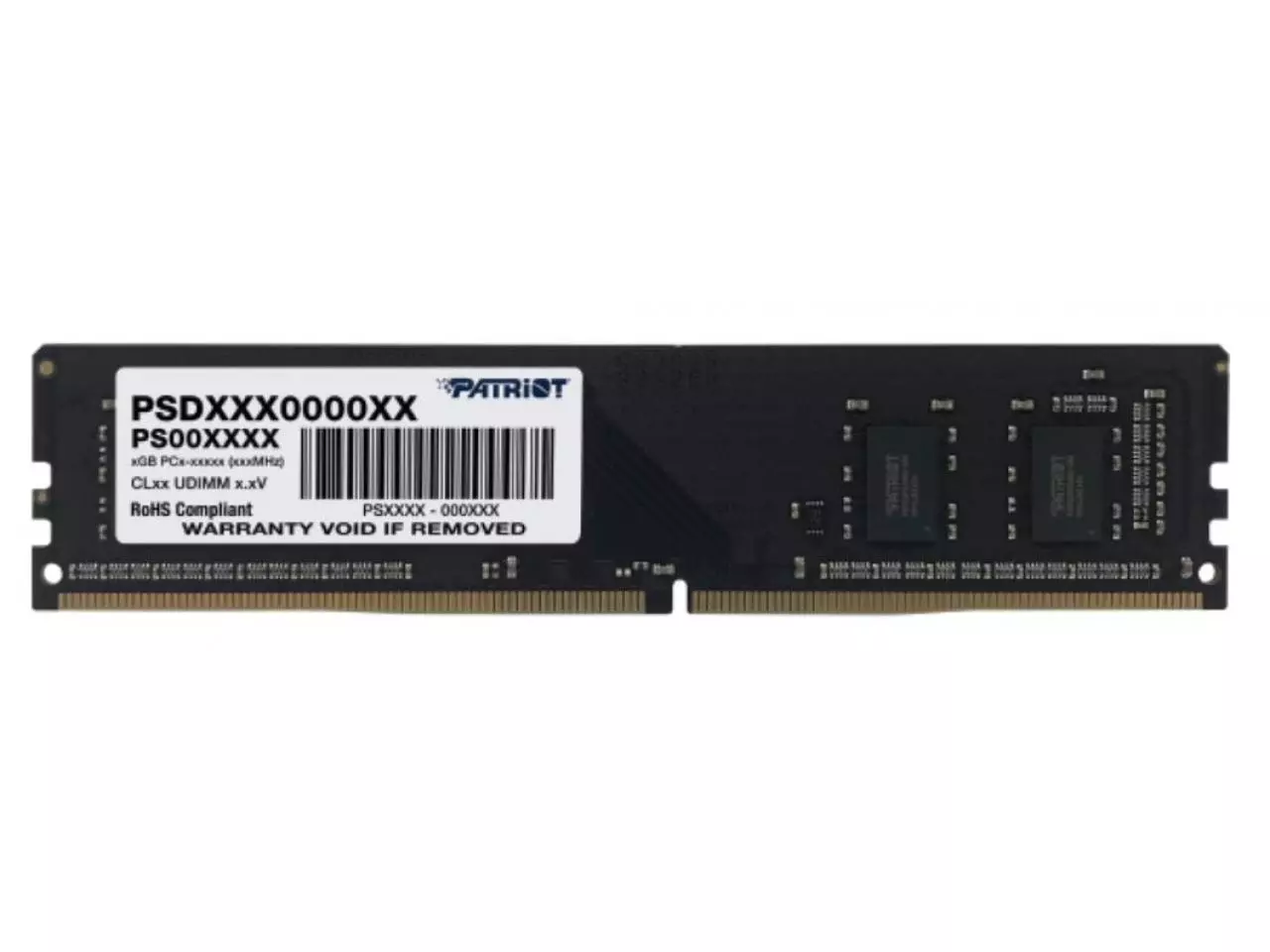 Memória Patriot Signature Series, 8GB, 3200MHz, DDR4, CL22, 1.2V - PSD48G32002