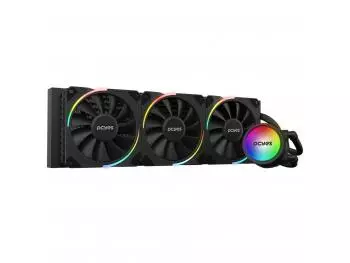 WaterCooler PCYes Sangue Frio 3 ARGB Black Vulcan 360mm Intel/AMD