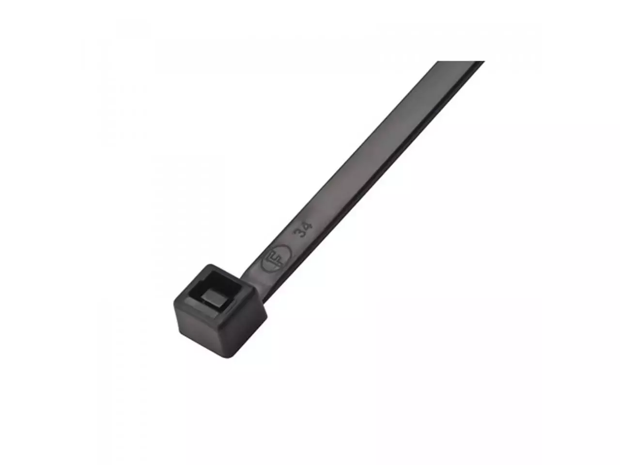 Abraçadeira de Nylon Resistente ao Sol 100 Unidades Branca 3,7x200mm
