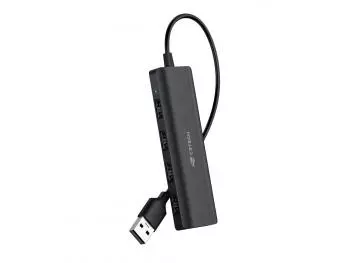HUB C3Tech HU-230BK 4 Portas USB 2.0 Preto