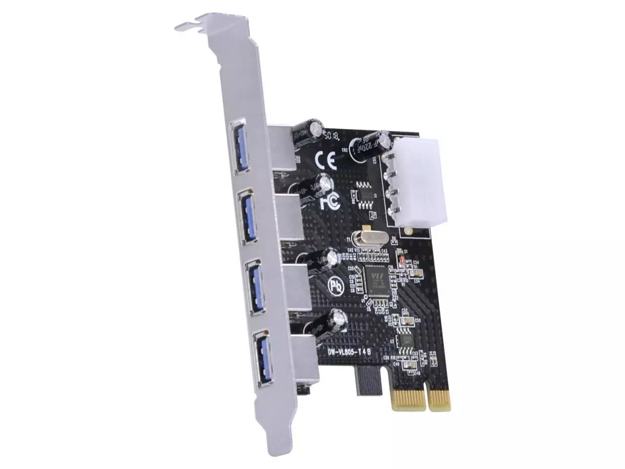 Placa Vinik USB 3.0 com 4 Portas PCI-e X1 PU30-4