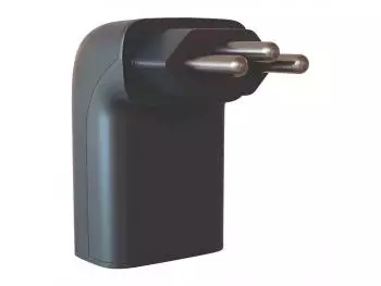DPS iClamper Pocket 3P, 10A, LCF, Proteção contra Surtos Elétricos e Raios Clamper, Portátil - Preto