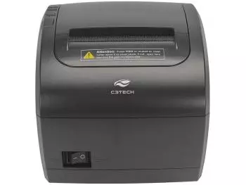 Impressora Térmica C3Tech c/ Guilhotina e Serrilha de Cupom e NFC-e (USB / ETHERNET)