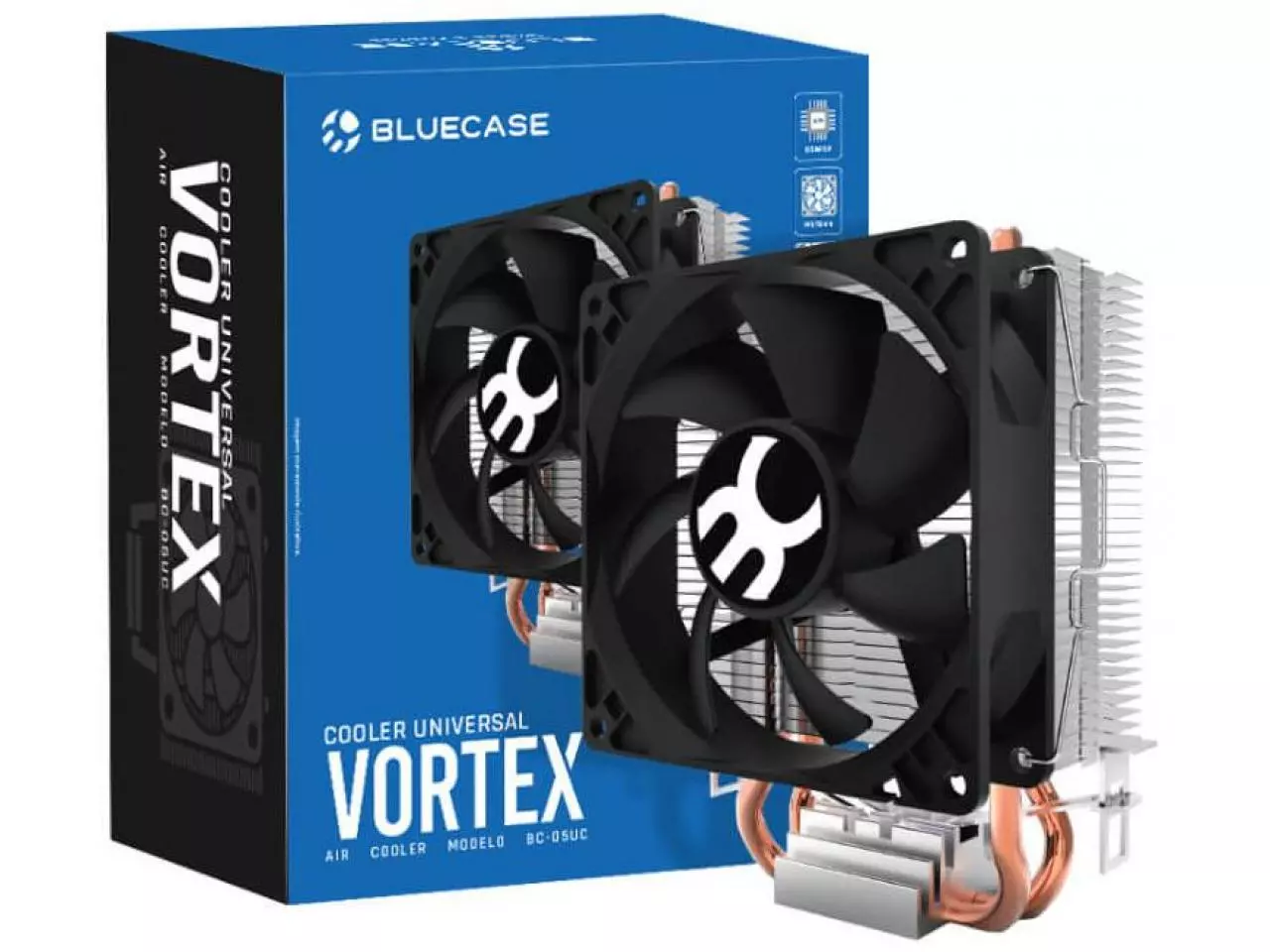 CPU Cooler Bluecase Universal Vortex BC-05UCBX (Intel/AMD)