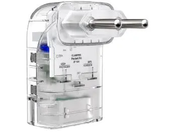 DPS iClamper Pocket Fit 2P LCF 10A Proteção Contra Surtos Bivolt Transparente - 026791