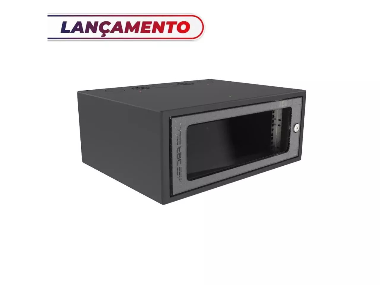Rack de Parede 19" 04U leve de Plástico FIBRACEM