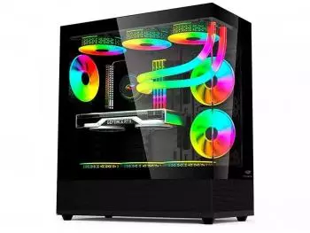PC Gamer Carnage 3X RGB - R9 Professional Edition (AMD Ryzen 9 7900X3D, 64GB (2x32GB) DDR5-5200, 2TB NVMe SSD, GeForce RTX 4070Ti SUPER 16GB) + Water Cooler 360MM