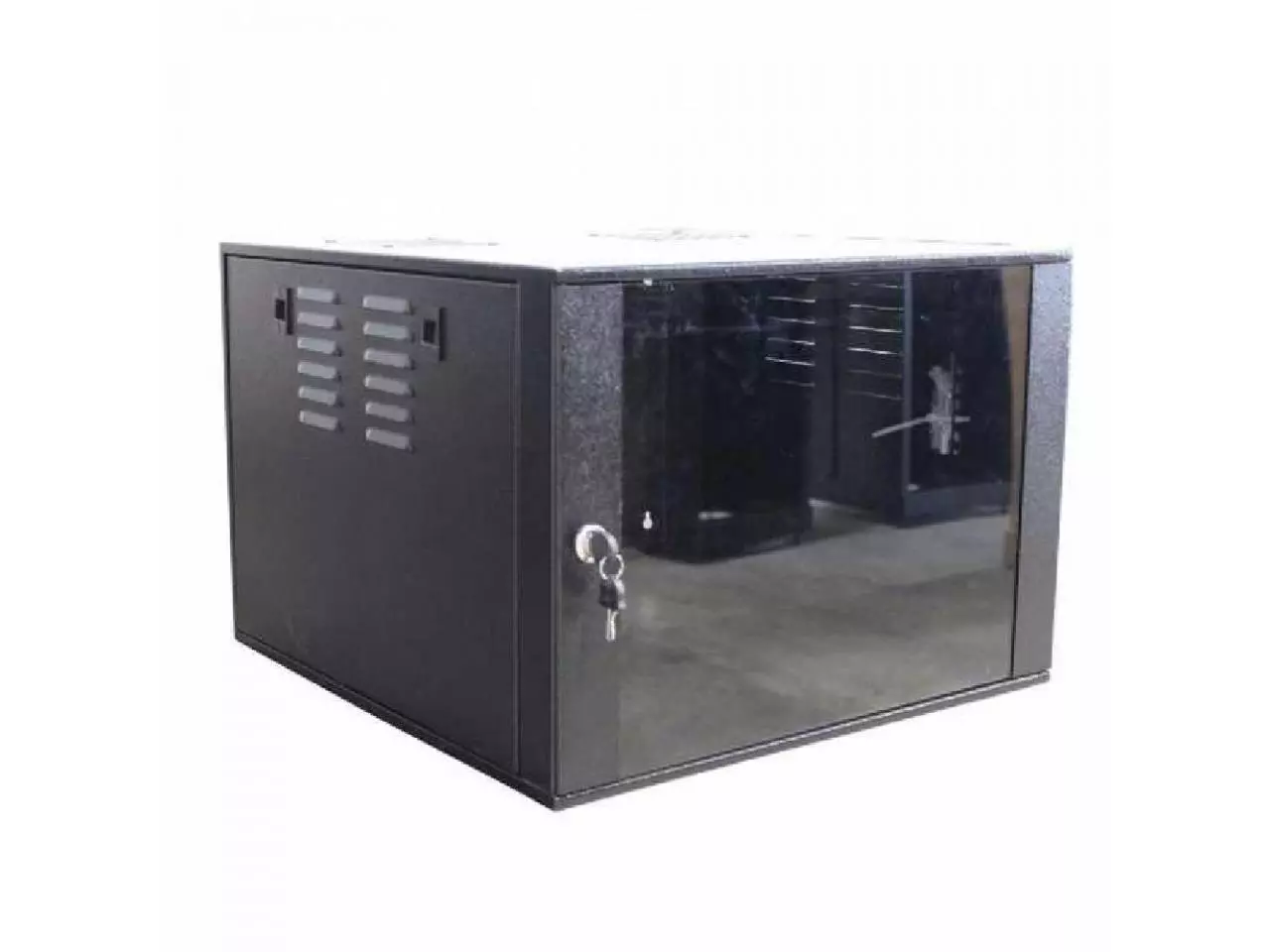 Rack Parede Fibracem 19" Porta Vidro (08U P550)