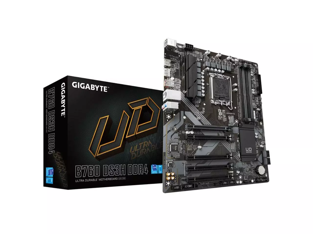 Placa Mãe Gigabyte B760 DS3H DDR4 (LGA 1700/Intel B760/M.2/DDR4)