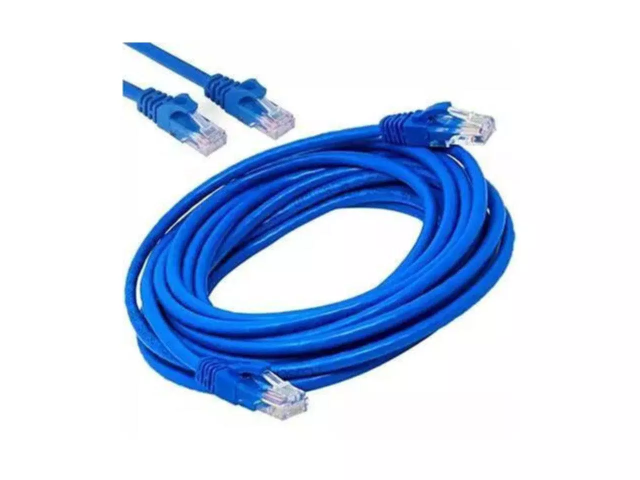 Cabo de Rede RJ-45 CAT5 10m Azul - AGOLD