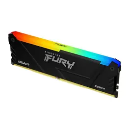 Memória Kingston Fury Beast RGB 16GB DDR4 3200MHz - KF432C16BB2A/16