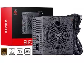 Fonte PCYES 750W Electro V2 Series ATX12V v2.3 80PLUS Bronze