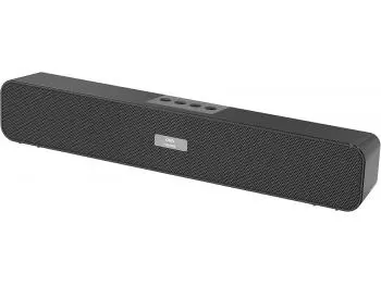 Soundbar OEX Pulse SP106 2.0 (30W RMS), Bluetooth, USB/P2/MicroSD, Bateria 4h, Preto - SP106