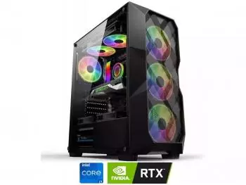PC Gamer Elektra 3X RGB Robust - i7 Edition (Intel Core i7-14700F 20-Core, 16GB (2x8GB) DDR4-3200, 1TB SSD NVMe, GeForce RTX 4070 12GB)