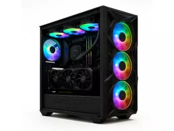 PC Gamer Rampage 3X RGB Professional - i7 Edition (Intel Core i7-14700F 20-Core, 32GB (2x16GB) DDR4-3200, 2TB SSD NVMe, GeForce RTX 5070Ti 16GB) + Water Cooler 360M