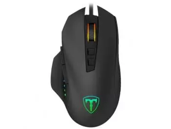 Mouse Gamer T-Dagger Captain RGB 8000dpi USB Preto