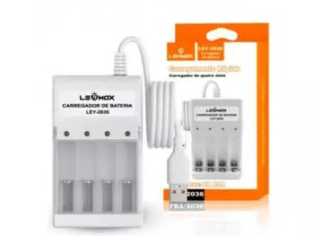 Carregador de Pilhas AA/AAA USB - Lehmox