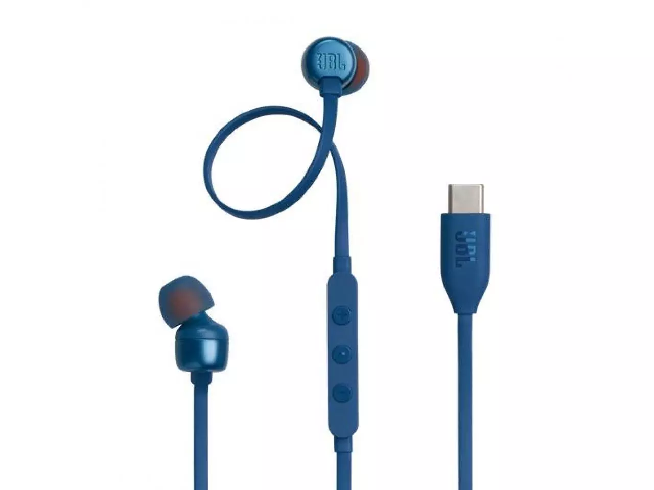 Fone de Ouvido JBL TUNE T310C, USB-C, Azul